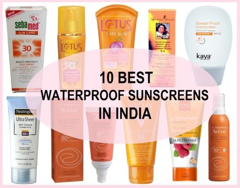 10 Best Waterproof Sunscreens in India Skin Diet, Acid Peel, Tan Removal, Waterproof Sunscreen, Clothes Organization Diy, Best Beauty Products, Best Sunscreens, Organization Diy, Dry Skin Care