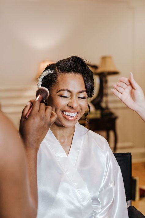 From makeup to hair, we are your girls 🤩 The Key Look is full of artists that are ready and passionate to fulfill all of your glam needs 💐 We know how stressful planning a wedding can be, let us take hair and makeup off your plate! We can’t wait to meet you and your wedding party! 🖤 #newjersey #thekeylook #makeup #hair #makeupandhair #muah #newyork #pennsylvania #delaware #connecticut Bride Getting Makeup Done, Kim Photoshoot, Wedding Makeup Photography, Photoshoot Business, Bridal Party Hair, Bride Ideas, Bridesmaid Getting Ready, Wedding Day Makeup, Bridal Ideas