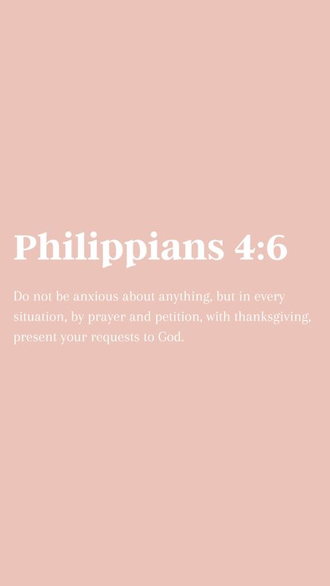 Daily Bible Scriptures, Christian Affirmations, Philippians 4 6, Godly Life, Encouraging Bible Verses, Bible Motivation, Jesus Is Life, Bible Verse Wall, Bible Verses Quotes Inspirational