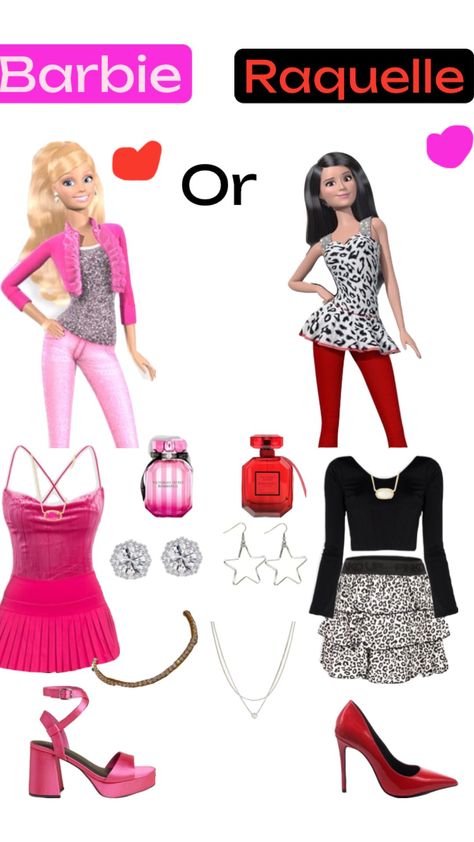 #raquelle or #barbie ?? #pink #iqra #fyp #preppy #outfitinspo #raquellebarbie #barbiemovie #uchoose #choose #chooseyouroutfit #f4f Raquelle Barbie Halloween Costume, Barbie Outfits Halloween, Barbie Halloween Costume, Spirit Week Outfits, Cute Group Halloween Costumes, Classy Halloween Costumes, Bff Halloween Costumes, Barbie Halloween, Duo Halloween Costumes