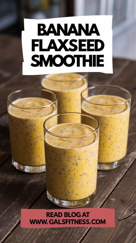 3 glasses of banana flaxseed smoothies Gut Cleansing Meals, Healthy Eating For Gut Health, Health Gut Diet, Smoothies For Gut Healing, Smoothie Recipes For Gut Health, Healthy Gut Smoothie Recipes, Gut Healthy Breakfast Recipes, Gut Health Recipes Dinner, Gut Healthy Smoothies