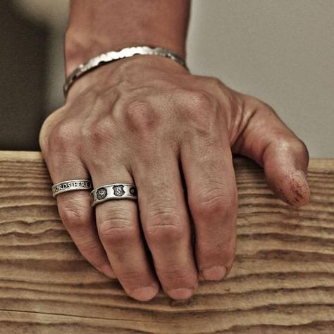 Although stereotypes say that men don’t wear jewelry other than a wedding band, it is not exactly so. In fact, guys adore accessorizing their looks. The most beloved accessory is probably a ring. These ornaments are light and easy to wear and they come in a variety of materials and designs. In this post, we […] The post Top-5 Rings Loved by Men appeared first on TechBullion. Medieval Rings, Rustic Ring, Rustic Rings, Ring Man, Mens Rings Fashion, Gold Chains For Men, Ring Mens, Gold Chain Jewelry, Yellow Gold Jewelry