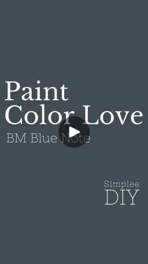 Blue Note by Benjamin Moore is a dramatic and deeply saturated navy blue. Blue Note has the ability to make a statement whether used as an accent or a feature wall, and it can create a moody, sophisticated atmosphere when used on all walls. Lighting plays a significant role in how Blue Note will present itself in your space; it can appear more navy or lean towards a deep royal blue depending on the light. ✨Have you used Blue Note in your home? We’d love to hear your thoughts about this color. ♥️ Love paint and home decor inspo? Follow Simplee DIY for more. #benjaminmoorespotlight #benjaminmoore #benjaminmoorepaint #benjaminmoorepaints #interiorpaint #exteriorpaint #wallpaint #homepaint #paintconsultant #paintcolor #paintcolors | Simplee DIY | Ella Joy Meir · Sunny Side Up Benjamin Moore Paint, Deep Royal Blue, Pool Ideas, Benjamin Moore, Love Painting, Wall Paint, Interior Paint, Exterior Paint, Feature Wall