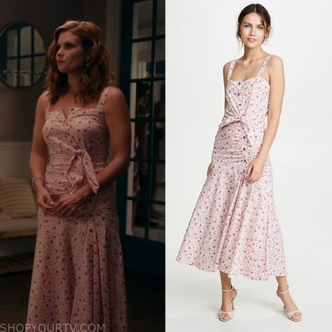 Maddie Townsend Fashion, Clothes, Style and Wardrobe worn on TV Shows | Shop Your TV Sweet Magnolias Outfits, Maddie Townsend, Joanna Garcia, Sweet Magnolias, Magnolia Dress, Outfit Polyvore, Southern Fashion, Worn On Tv, Sweet Magnolia