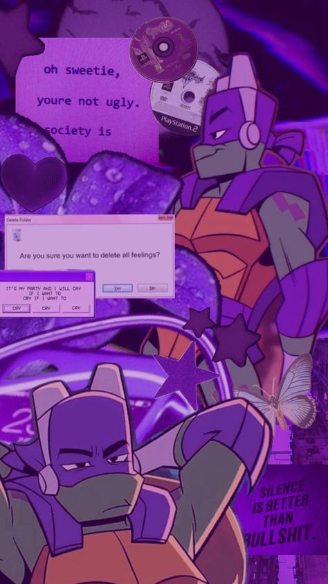 Made a collage of the silly Tmnt Wallpaper, Turtle Wallpaper, Donatello Ninja Turtle, Tmnt Characters, Donatello Tmnt, We Bare Bears Wallpapers, Teenage Mutant Ninja Turtles Artwork, Ninja Turtles Artwork, Tmnt Turtles