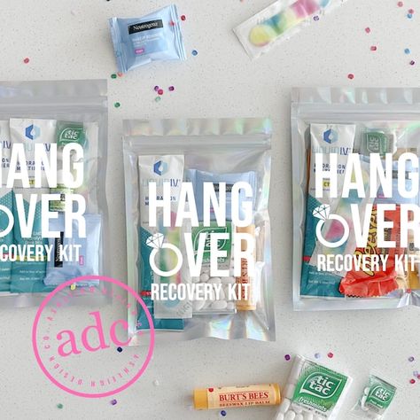 Hangover Recovery Kit, Party Girls Night, Bachelorette Planning, Hangover Kit, Bachelorette Party Planning, Girls Night Party, Bridal Bachelorette Party, Bachelorette Games, Bachelorette Trip