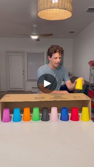 11K views · 237 reactions | #ChallengeGames #FunGames #CupChallenge #ColorMatching #PartyGames #GameNight #FamilyFun #CreativeChallenges #CupGames #ColorChallenge #GameChallenge #TeamGames #FunChallenge #ColorMatchGame #GameOn #viralreel #trending #amzingvideo | Michael DiCostanzo | Michael DiCostanzo · Original audio Michael Dicostanzo, Box Challenge, Cup Games, Challenge Games, Team Games, Cup Mat, Fun Challenges, 60 Seconds, Matching Games