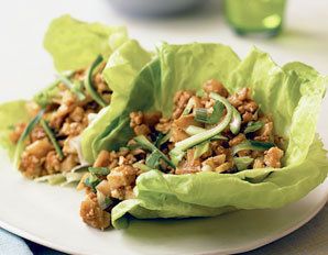 Biggest Loser Chicken Salad Lettuce Cups* Biggest Loser Recipes, Chicken Sandwiches, Chicken Lettuce Wraps, Biggest Loser, Peanut Sauce, Lettuce Wraps, Rotisserie Chicken, Om Nom, Healthy Cooking