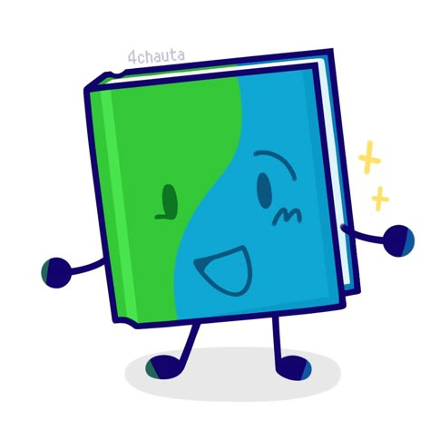 Book Bfdi, Burger Brawl, Pop Book, Book Drawings, Object Show Characters, Exclamation Mark, Book Pictures, Book Pillow, The Fix