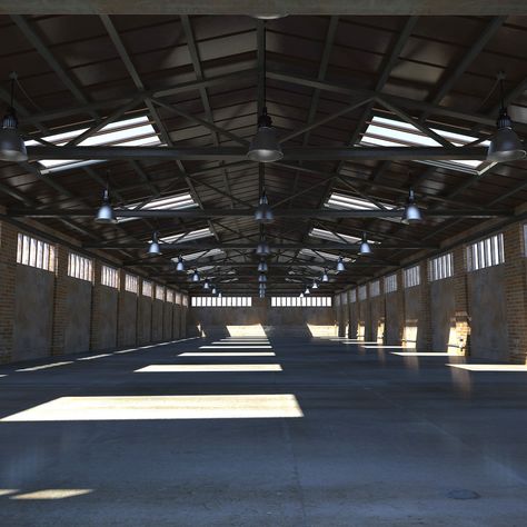 Japanese Warehouse, Warehouse Mezzanine Design, Renovated Factory, Old Warehouse Renovation, Old Factory Renovation, Warehouse Gym, Warehouse Windows, Industrial House Exterior, Warehouse Interior