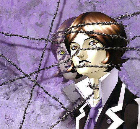 Persona 2 : Innocent Sin - Promotional Artwork Persona 2 Innocent Sin, Tatsuya Suou, Kazuma Kaneko, Persona 2, Persona 1, Senior Student, Shin Megami Tensei Persona, Persona Series, Seven Sisters