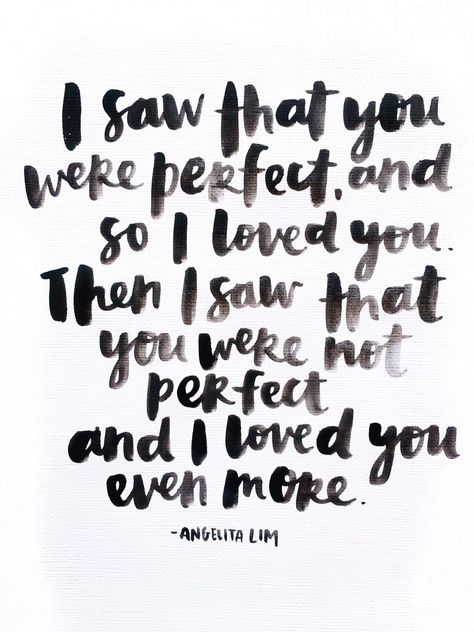 Perfectly Imperfect quote                                                                                                                                                                                 More Perfectly Imperfect Quotes, Imperfect Quotes, Perfectly Imperfect Quote, Making A Scrapbook, Scrapbook Love, Imperfection Quotes, Scrapbooking Quotes, Quotes 2023, Amy Tangerine