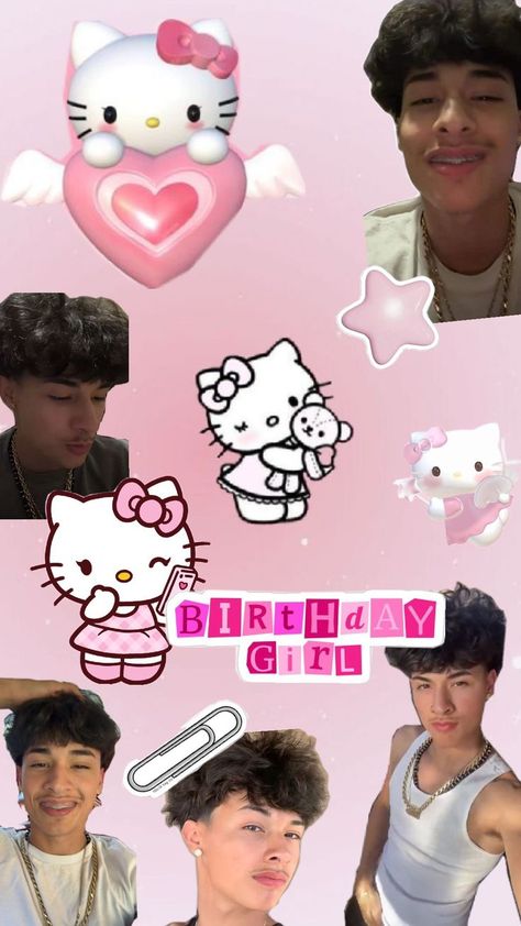 hellokitty, pink aesthetic,Alex Chino Chino Wallpaper, Alex Chino