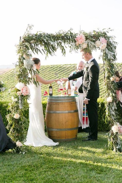 Wedding Unity Ideas, Rosewood Wedding, Unity Ideas, Vineyard Weddings, Wedding Ceremony Unity, Wine Photography, Unity Ceremony, Wedding Unity, Hippie Wedding