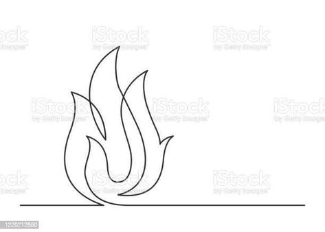 Wild Fire Tattoo, Fire Outline Tattoo, Dainty Flame Tattoo, Fire Line Tattoo, Abstract Fire Tattoo, Small Firefighter Tattoo, Minimalist Fire Tattoo, Ember Tattoo, Fire Tattoo For Women