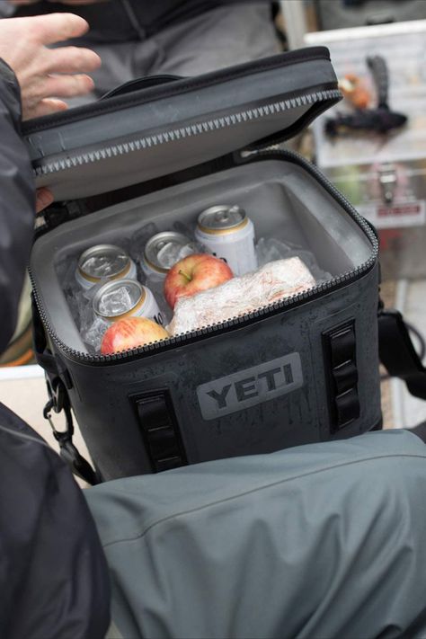 Yeti coolers are the perfect option for any Dad. All different shape, size, and color options! Kayak Cooler, Duck Boats, Travel Accesories, Yeti Cooler, Tree Stands, Foam Packaging, Portable Cooler, Closed Cell Foam, Soft Cooler