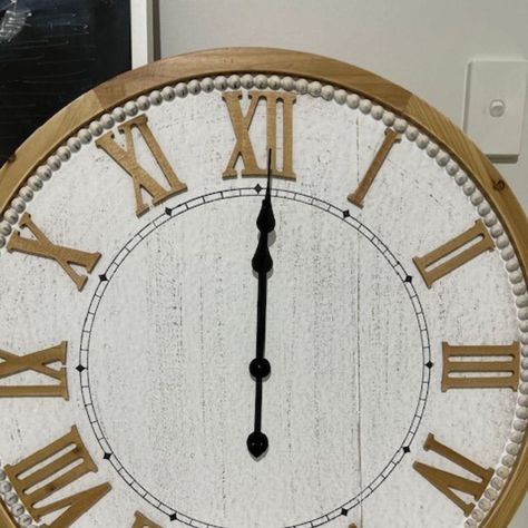 A big beautiful wall clock to decorate your empty walls, the White Hamptons Roman Numerical Wall Clock is one of our NEW favourites. This large 68cm wall clock is easy to hang and perfect to decorate your Hamptons, Scandi, Boho, Coastal, Contemporary or Australian styled home. https://www.beautifulhomedecor.com.au/products/white-hamptons-roman-numerical-wall-clock-large-68cm #homedecor #largewallclocks #beautifulhomedecor #beautifulhomedecoraus #homestylingtips #coastalhomedecor #interiord... Home Decor Australia, Scandi Boho, Coastal Contemporary, Interior D, Large Wall Clock, Large Clock, Empty Wall, House 2, Beautiful Wall