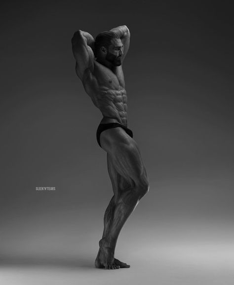 Ernest Khalimov, Muscle Photography, Giga Chad, Male Art Reference, Male Pose Reference, Cristiano Ronaldo Wallpapers, Anatomy Poses, Men's Muscle, Male Poses