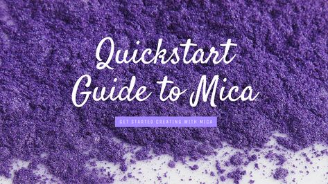 Mica Quickstart Guide: Tips for Using Colored Mica Powder – Slice of the Moon Mica Powder Resin, Galaxy In A Bottle, Colored Epoxy, Mod Podge Crafts, Homemade Art, Incredible Art, Xmas Deco, Polymer Clay Tools, Diy Cosmetics