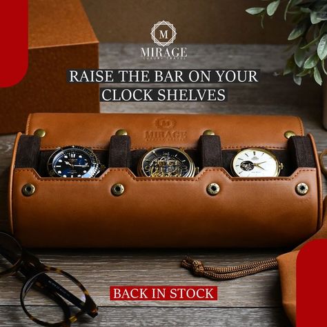 Experience the perfect blend of exquisite craftsmanship and practicality with our luxurious Tawny Brown Cow Leather Watch Roll. This meticulously crafted accessory allows you to securely store and protect up to three of your cherished timepieces. To make a purchase, please visit the following website: https://bityl.co/KgE1 #Mirage #watch #trendywatch #watchcollector #watchover #watchcollection #watchgame #watchgram #watchaddicts #trend #trendy Leather Watch Roll, Tawny Brown, Trendy Watches, Brown Cow, Watch Roll, How To Protect Yourself, Watch Collection, Cow Leather, Time Piece