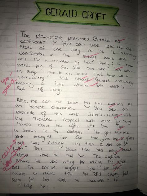 Gerald Croft, Gcse Inspector Calls, Gerald Croft Revision, Inspecter Calls Revision, Revision Notes Gcse English An Inspector Calls, Inspector Calls Revision Act 1, An Inspector Calls Revision Notes Gerald, An Inspector Calls Revision, How I Take Notes