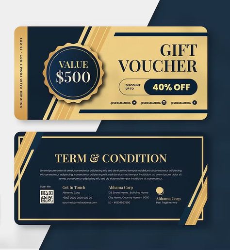 Luxury Voucher Design, Discount Voucher Design, Gift Voucher Design Ideas, Voucher Design Ideas, Gift Voucher Design Templates, Voucher Design Template, Gift Voucher Template, Gift Voucher Design, Nature Symbols