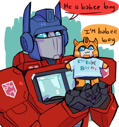 Transformers Art Bumblebee, Transformers Bumblebee X Optimus Prime, Cute Transformers Art, Optimus X Bumblebee, Bumblebee Transformers Art, Bumblebee Tfp, Tfp Bumblebee, Bumblebee And Optimus Prime, Optimus Prime And Bumblebee