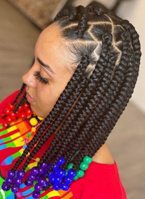 Latest Braid Styles, Latest Hair Braids, Easy Short Haircuts, Big Box Braids, Short Box Braids, Big Box Braids Hairstyles, African Hair Braiding Styles, Braided Cornrow Hairstyles, Short Braids