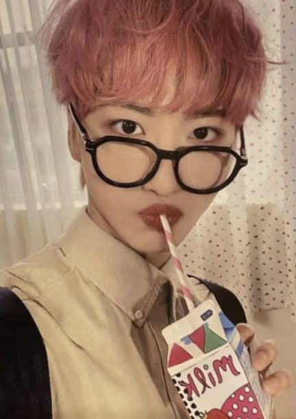 Pink Milk, Park Seong-hwa, Strawberry Milk, My Chemical, Kpop Boy, Seasons Greetings, K Idols, Pink Hair, Boy Bands