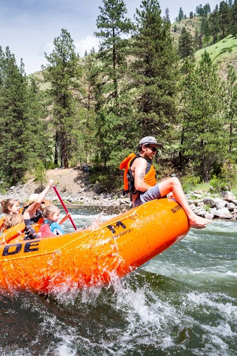 Soak up the sun and river vibes. #VisitIdaho #18Summers Rafting Photography, Idaho Vacation, Idaho Adventure, Visit Idaho, Idaho Travel, Summer Vacation Spots, Water Rafting, River Life, Soak Up The Sun