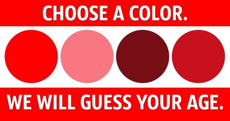 A Color Test That Can Tell Your Mental Age Mental Age Test, Mental Age, Double Menton, Healthy Holistic Living, Fun Test, Color Test, Body Condition, Facial Exercises, Holistic Living