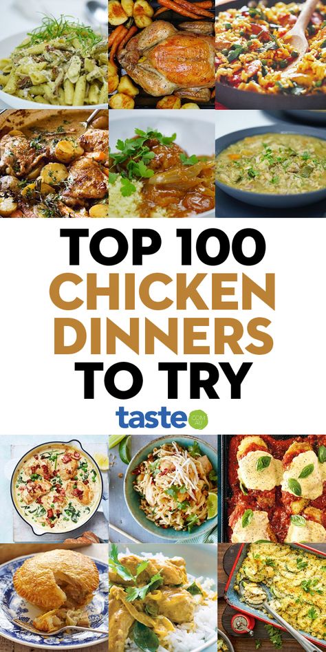 Everyone loves chicken dinners, especially when it’s a recipe by the SFI team. Here are their all-time best chicken dinners, so you can hear “winner, winner” every night. #chicken #chickenrecipes Unique Meal Ideas, Casseroles Chicken, Chicken Main Dish Recipes, Awesome Chicken, Aussie Food, Poultry Dishes, Copykat Recipes, Favorite Recipes Dinner, Duck Recipes