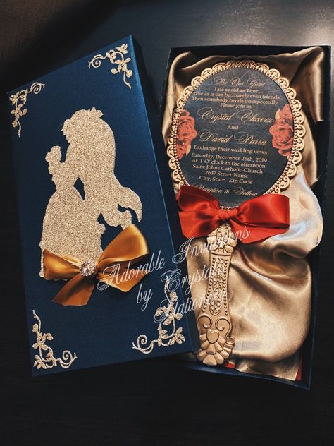 Beauty And The Beast Invitations, Beauty And The Beast Wedding Invitations, Beauty And The Beast Quince, Beauty And The Beast Wedding Theme, Beauty And Beast Birthday, Beauty And Beast Wedding, Beauty And The Beast Theme, Quince Invitations, Quinceanera Planning