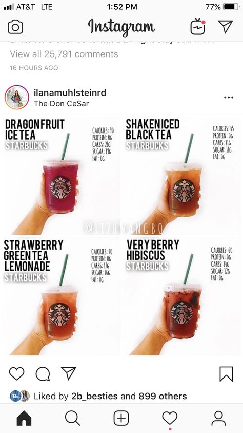 Low calorie Starbucks iced teas Low Cal Starbucks Refreshers, Low Calorie Vegan, Healthy Starbucks Drinks, Healthy Starbucks, Starbucks Refreshers, Low Cal, Starbucks Iced Coffee, Starbucks Iced, The Don