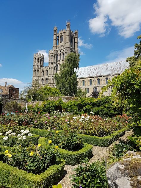 Ely Cathedral, Medieval Architecture, Birthday Inspo, England And Scotland, Ely, Rose Garden, Amazing Architecture, Great Britain, Scotland