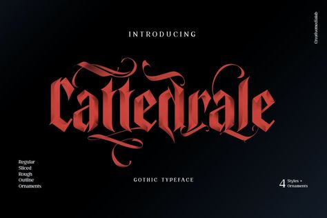 50+ Best Gothic Fonts 2022 | Design Shack Gothic Typeface, Medieval Font, English Fonts, Gothic Font, Modern Gothic, Old English Font, Gothic Fonts, 타이포그래피 포스터 디자인, Tattoo Font