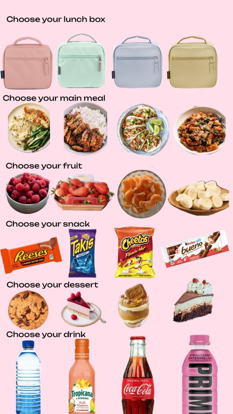 #fyp #choose #lunch #snacks Things To Pack In Your Lunch, School Lunch Ideas 5th Grade, Best School Snacks, Healthy Lunch Snacks For Work, Choose Your Lunch, Lunch Ideas High School, Pack Your Lunch, What To Pack For High School Lunch Ideas, Snack Combos