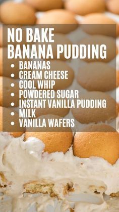 Cool Whip Banana Pudding, Banana Pudding With Cream Cheese, Pudding With Cream Cheese, Banana Pudding Cream Cheese, Vanilla Wafer Banana Pudding, Easy Banana Pudding Recipe, Banana Pudding Pies, Homemade Banana Pudding Recipe, Banana Pudding Desserts