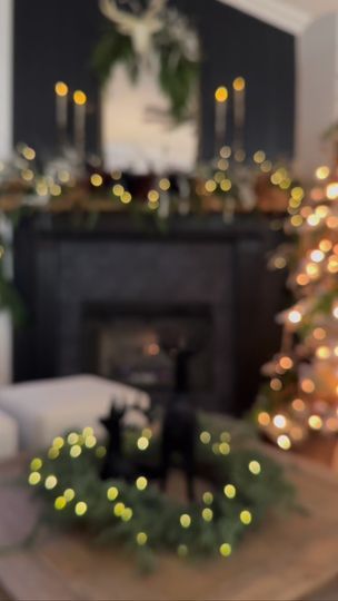 Sharing some Christmas 2023 inspiration.. | Hip & Humble Style | Hip & Humble Style · Original audio Dark And Moody Christmas, Dark Moody Christmas, Moody Christmas, Dark Christmas, Dark And Moody, Christmas Interiors, Green Candle, Home Christmas, Christmas Appetizers