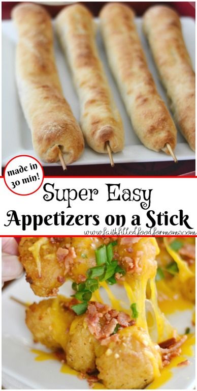 Super easy appetizers on a stick 30 min or less! Can be made ahead of time too! Great for that Homegating party on Game Day! #appetizers #easy #partyfood #gameday Make Ahead Toothpick Appetizers, Quick Filling Snacks, Twisted Desserts, On A Stick Appetizers, Appetizers On Skewers, Food On A Stick Ideas, Game Day Appetizers Easy, Skewer Recipes Appetizers, Appetizers On A Stick