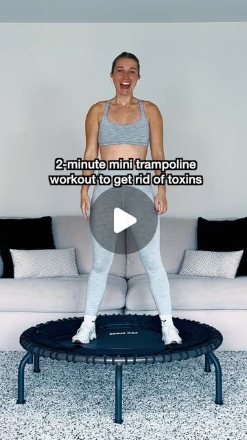 Sydney Ross on Instagram: "Say 👋 to those toxins and activate the lymphatic system with this 2-minute mini trampoline workout 💪😁 

#lymphaticdrainage #lymphaticsystem #minitrampolineworkout #moodbooster #miniworkout #quickworkout" Mini Trampoline Workout, Mini Workout, Trampoline Workout, Mini Trampoline, Mood Boosters, Quick Workout, Drain, Sydney, On Instagram