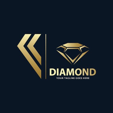 Diamond Logo Ideas, Diamond Logo Design, Gem Logo, Logo Circular, Congratulations Banner, Logo Minimalista, Diamond Vector, Diamond Logo, Interior Logo