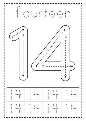 Tracing number fifteen. Preschool worksheet. Black and white. 8813549 Vector Art at Vecteezy Tracing Sheets, Number Five, Math Learning, Number Tracing, Activities Preschool, Math Activities Preschool, Math Numbers, Rope Crafts, Play To Learn