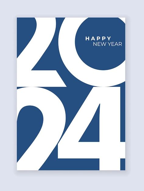 Strong Typography, 2024 Images, Happy New Year 2024, 2024 Design, Year 2024, Wallpapers Hd, Cover Design, Premium Vector, Happy New