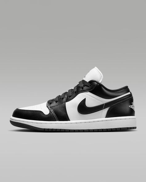 Air Jordan 1 Low Women's Shoes. Nike IN Nike Shoes Women Jordan, Air Jordan 1 Women Black And White, Black And White Jordans Low, Black Outfit Women, Air Jordans 1 Low Black, Jordan 1 Lows Black And White, Air Jordan 1 Low Women, Air Jordan 1 Low Se Craft 'inside Out', Jordan 1 Low Women