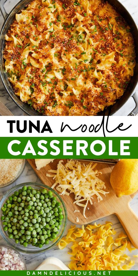 Canned Tuna Recipe, Cheesy Casserole Recipes, How To Make Tuna, Tuna Casserole Recipes, Tuna Recipe, Tuna And Egg, Tuna Noodle Casserole, Tuna Noodle, Seafood Paella