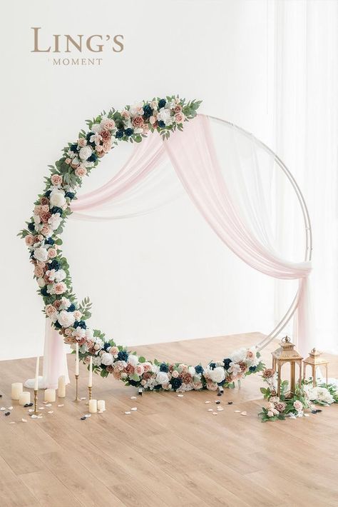 Wedding Arch Decorations, Balloon Arch Frame, Rose Flower Arrangements, Table Flower Arrangements, Arch Decoration, Wedding Arch Flowers, Arch Flowers, Arch Decoration Wedding, Table Setting Decor