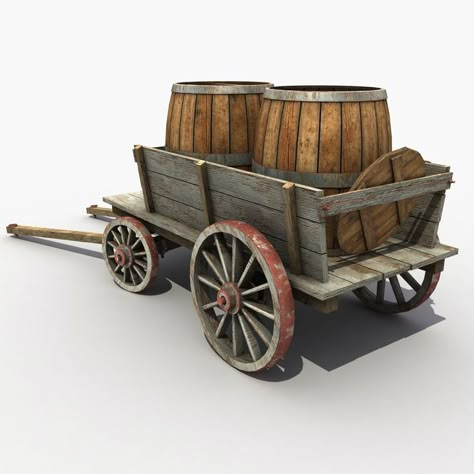 Merchant Wagon, Farm Wagons, Wooden Cart, Wooden Toy Cars, Wooden Wagon, Chuck Wagon, Wood Carving Patterns, Horse Drawn, Urban City