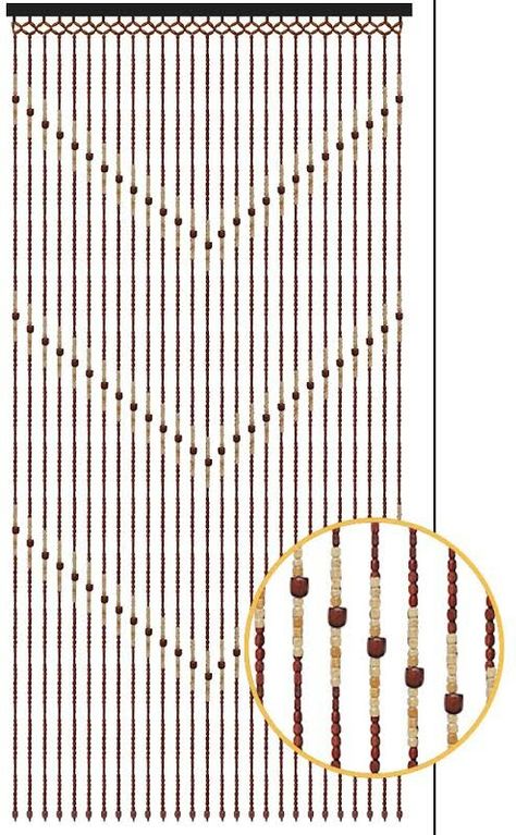 Wooden Bead Curtain, Beaded Door, Boho Glam Home, Bedroom Built In Wardrobe, Bead Curtain, Crystal Curtains, String Curtains, Beaded Curtain, Drapes And Blinds