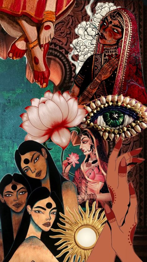 Indian Aesthetic, Goddess Art, Historical Art, Tumblr Wallpaper, Fashion Design Sketches, Ethereal Art, Art Inspiration Painting, Wallpaper Iphone Cute, Book Photography